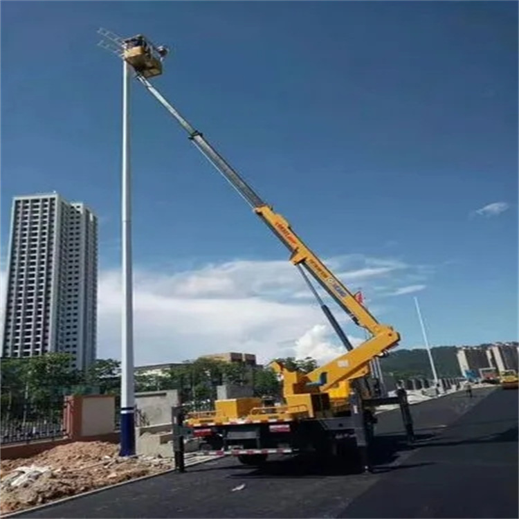 文成县维修路灯的曲臂升降车出租